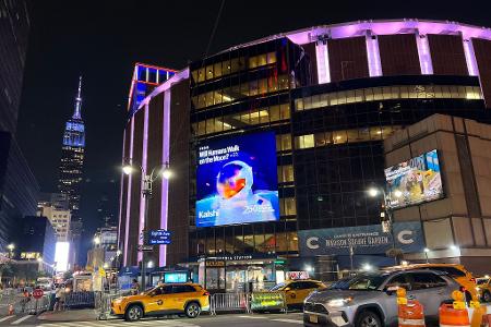 Die Swift-Kelce-Sause lief komplett hinter den Betonmauern des Madison Square Gardens ab.