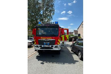 Der Löschzug Wache und die Löschgruppen Lendringsen hatten den Brand schnell unter Kontrolle. Verletzt wurde niemand