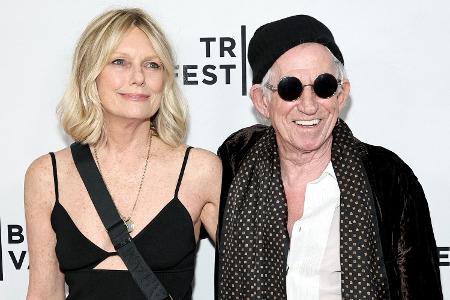 Keith Richards und Patti Hansen