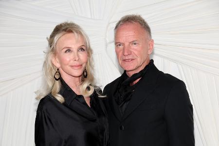 Sting und Trudie Styler