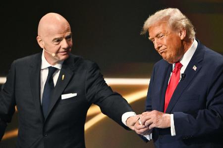 Medien: Trump rief Infantino wegen Balogun-Sperre an