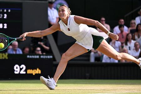 Wimbledon: Topfavoritin Sabalenka scheitert an Osaka