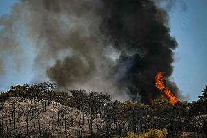 Der große Brand in Südfrankreich ist weiterhin nicht unter Kontrolle.