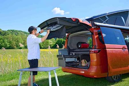 VW California Beach, Heckklappe