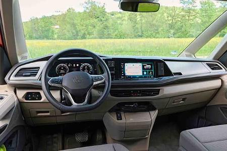 VW California Beach, Cockpit