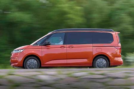 VW California Beach, Schnell, Fahrend