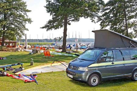 VW California Beach, 2007, Campingplatz