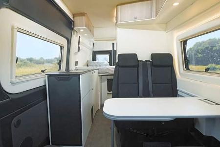 Neuheit Campervan Westfalia James Cook Grundriss