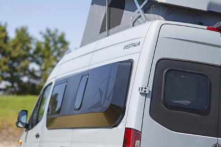 Neuheit Campervan Westfalia James Cook GFK-Seitenverbreiterung