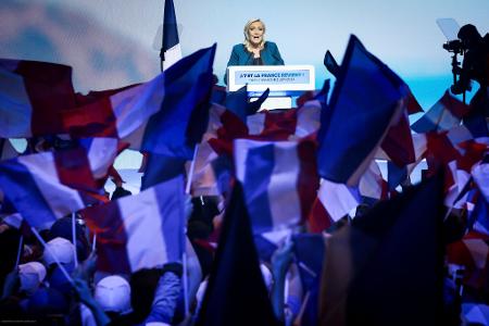 Wer genau gegen Le Pen antreten wird, ist noch nicht klar. (Archivbild)