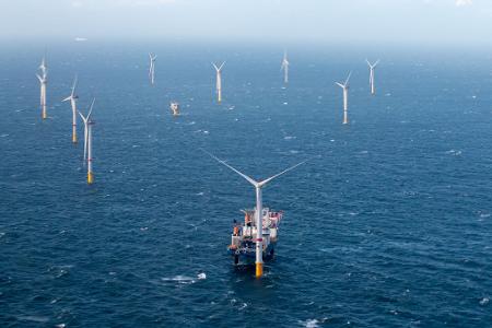 EnBW fordert Korrektur von Windkraft-Ausbauzielen auf See. (Archivbild) 