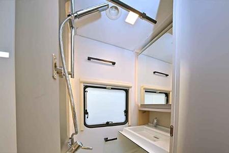 Bad, Adria Adora 532, CMT 2026, Wohnwagen, Camping