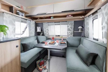 Fendt Apero 465 GE, Wohnwagen, Innenansicht