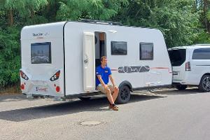 Sterckeman Easy 462LJ, Wohnwagen, Seitlich 