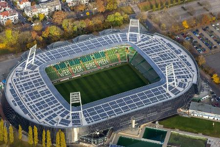 Während Renovierungen: Tribüne im Weserstadion eingestürzt