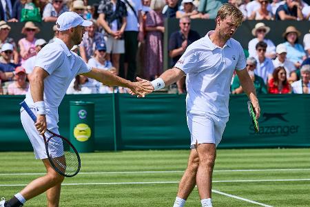 Wimbledon: Krawietz/Pütz im Halbfinale