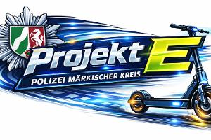 Das Logo des "Projekt E": Polizeibeamte gehen in die 8. Klassen der weiterführenden Schulen im Märkischen Kreis .