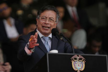 Gustavo Petro erkannte den Wahlsieg seines rechten Nachfolgers nicht an. (Archivbild)
