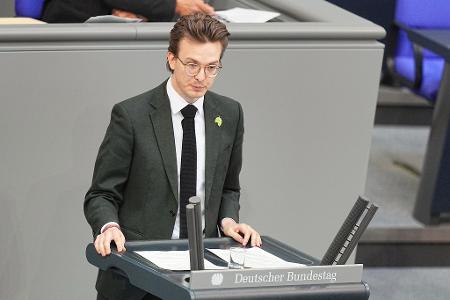 Leon Eckert kümmert sich in der Grünen-Bundestagsfraktion um das Thema Katastrophenschutz. (Archivfoto)