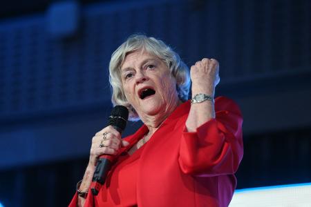 Ann Widdecombe galt als streitlustig. (Archivfoto)