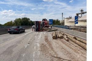 Unfall Weisenauer Brücke