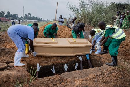 Im Kongo gibt es inzwischen rund 650 bestätigte Ebola-Todesfälle. (Archivbild)