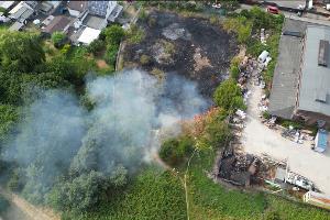 Vegetationsbrand in Wattenscheid