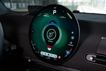 Mini Cooper SE, Display