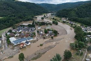 Die Zerstörungen an der Ahr im Juli 2021. Fünf Jahre nach der Katastrophe in Rheinland-Pfalz und Nordrhein-Westfalen sind immer noch nicht alle Schäden behoben. (Archiv)