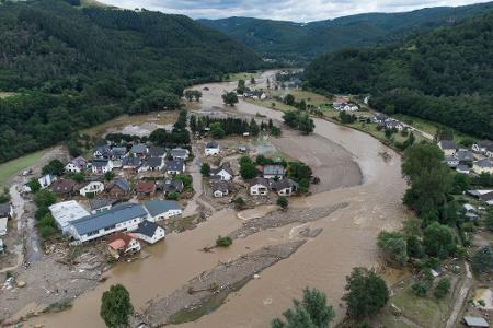 Die Zerstörungen an der Ahr im Juli 2021. Fünf Jahre nach der Katastrophe in Rheinland-Pfalz und Nordrhein-Westfalen sind immer noch nicht alle Schäden behoben. (Archiv)