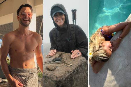 Collage aus Luca Hänni, Catherine Princess of Wales und Giulia Gwinn