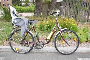 Das sichergestellte Fahrrad