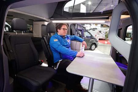 Westfalia Club Joker urban Ford Transit Tisch