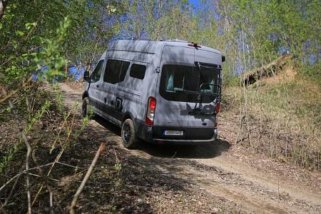 Sunlight Cliff 4x4 Ford Transit Abbruch