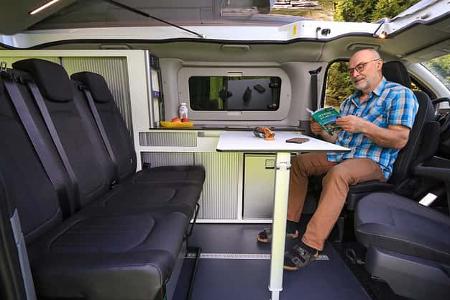 Sitzgruppe, Karmann, Duncan 500, Campingbus, Allrad
