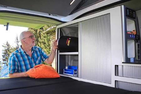 Schränke, Karmann, Duncan 500, Campingbus, Allrad