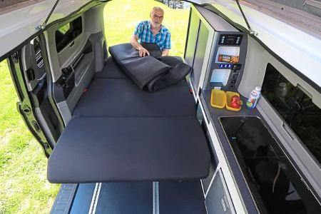 Bettumbau, Karmann, Duncan 500, Campingbus, Allrad