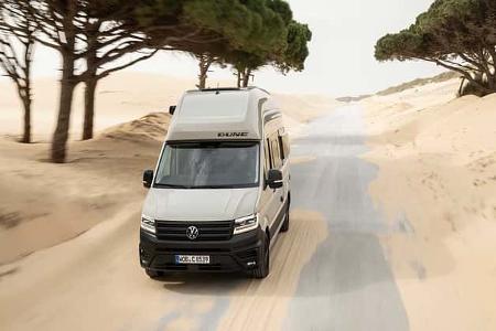 VW Grand California, Dune, VW Crafter, Campingbus, Außen