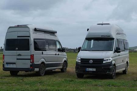 VW Grand California, Dune, VW Crafter, Campingbus, Außen
