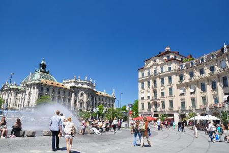 Karlsplatz (Stachus) - München, Deutschland