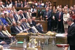 Starmer erlebte seine letzte Fragestunde im britischen Parlament.