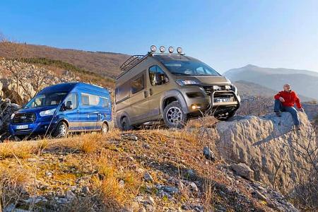 Vergleichstest Karmann Dexter 560 Trend 4X4, Westfalia Amundsen 540 D Offroad