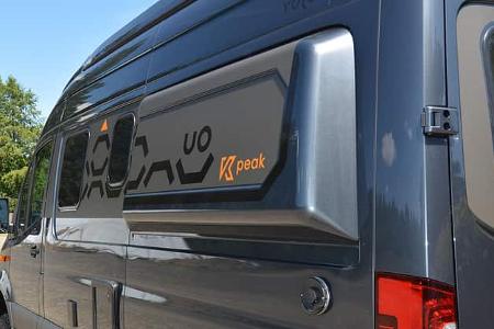 Ausbuchtung, Seite, Flanke, Campingbus