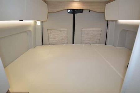 Bett, Campingbus, Schlafplatz, Querbett