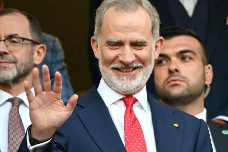 Spanien: König Felipe VI. kommt zum Finale