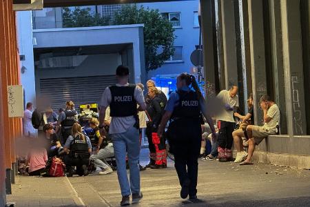 Ein Augenzeuge sagt, er sei um sein Leben gerannt.