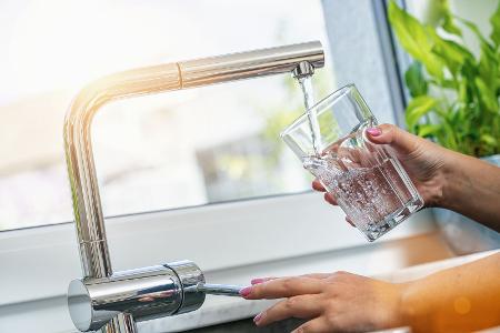 Kaltes, klares Wasser