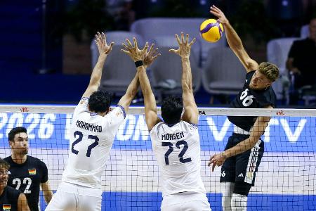 Nations League: Volleyballer verspielen Finalchance gegen Iran