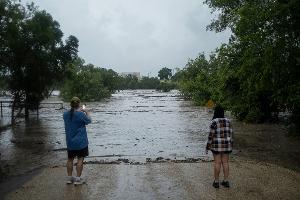 In Texas ist es zu Überschwemmungen gekommen.