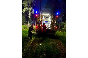 Bis in die Nacht hinein waren rund 180 Feuerwehrleute im Gartower Forst im Einsatz.